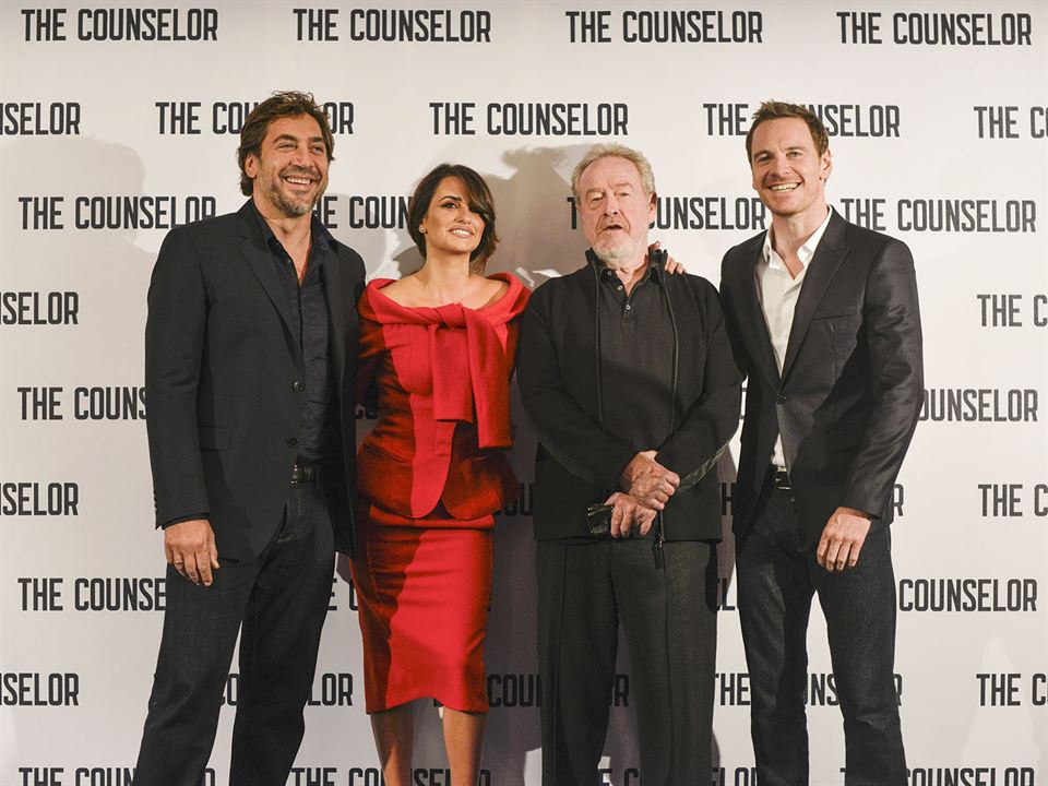 Cartel : Photo promotionnelle Michael Fassbender, Javier Bardem, Ridley Scott, Penélope Cruz