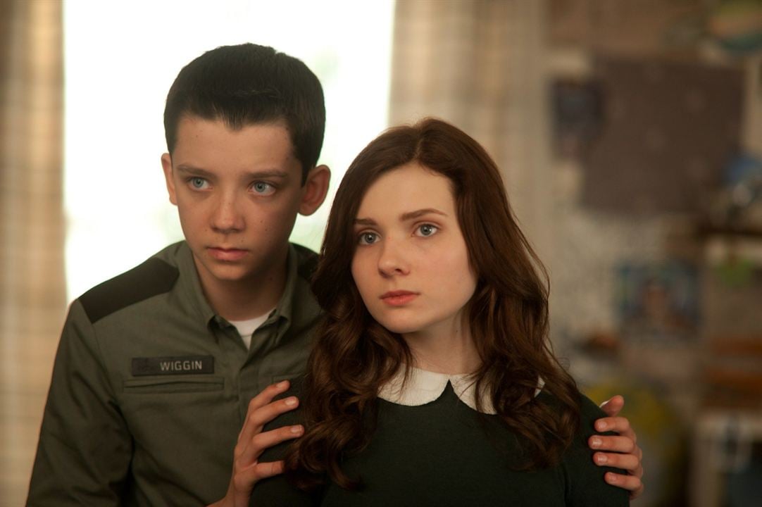 La Stratégie Ender : Photo Asa Butterfield, Abigail Breslin