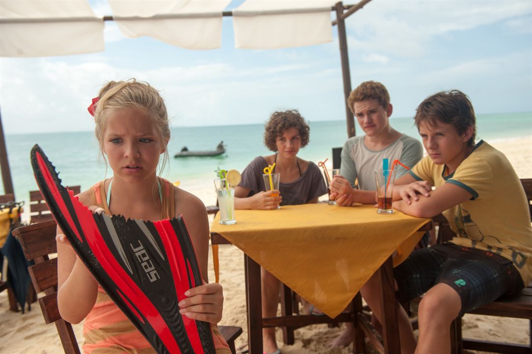 Le Club des cinq - L'île aux pirates : Photo Quirin Oettl, Valeria Eisenbart, Neele-Marie Nickel, Justus Schlingensiepen