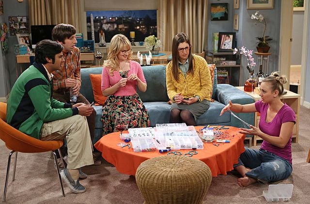 The Big Bang Theory : Photo Kunal Nayyar, Melissa Rauch, Simon Helberg, Mayim Bialik, Kaley Cuoco