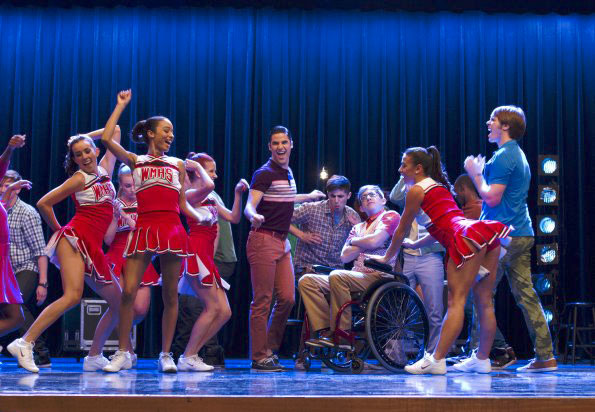 Glee : Photo Kevin McHale, Darren Criss