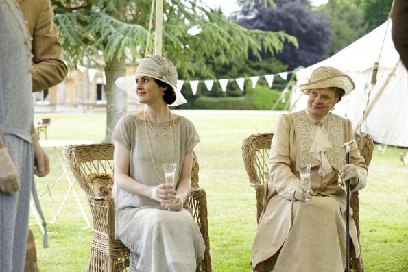 Downton Abbey : Photo Michelle Dockery, Maggie Smith