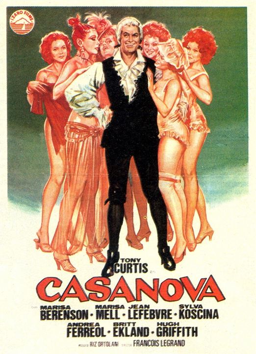 Treize femmes pour Casanova : Affiche