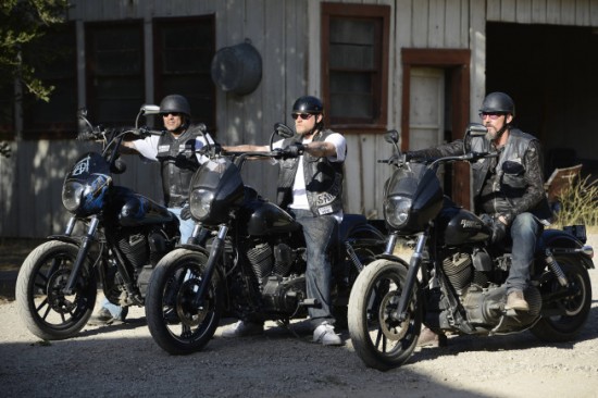 Sons of Anarchy : Photo Tommy Flanagan, David Labrava, Charlie Hunnam