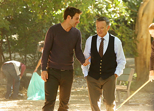 The Crazy Ones : Photo Robin Williams, James Wolk