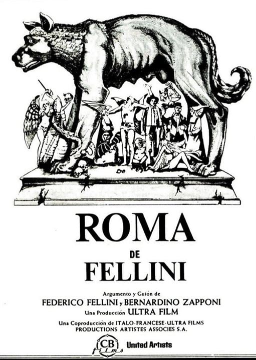 Fellini Roma : Affiche