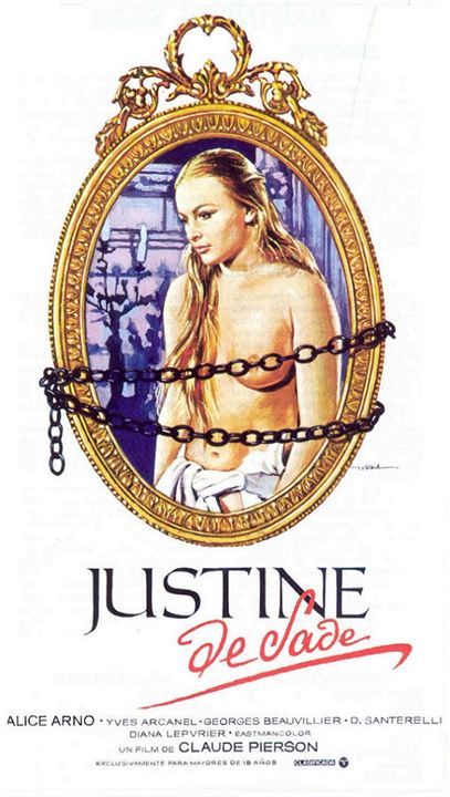 Justine de Sade : Affiche