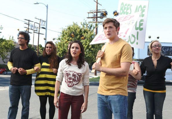 Raising Hope : Photo Shannon Woodward, Lucas Neff