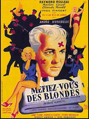 Méfiez-vous des blondes : Affiche