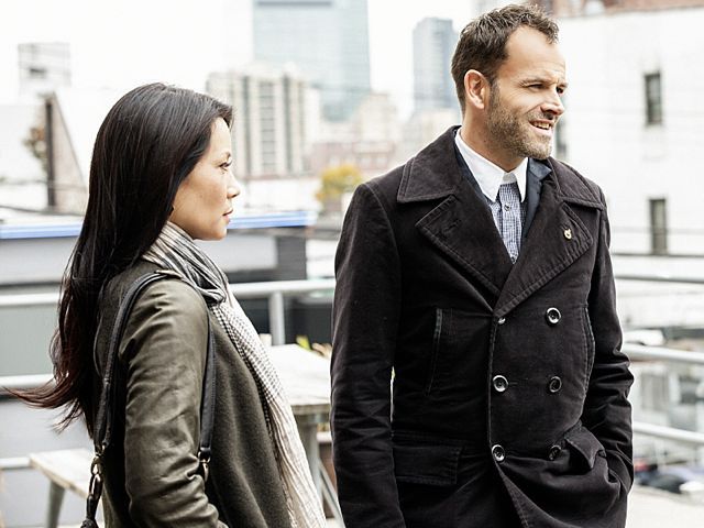 Elementary : Photo Lucy Liu, Jonny Lee Miller