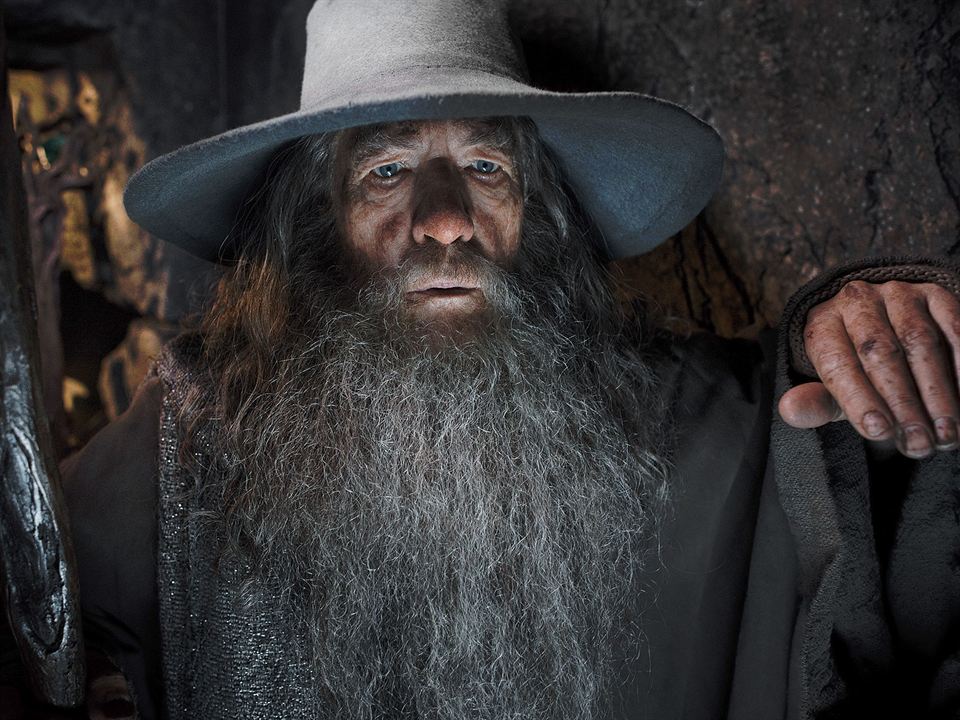Le Hobbit : la Désolation de Smaug : Photo Ian McKellen
