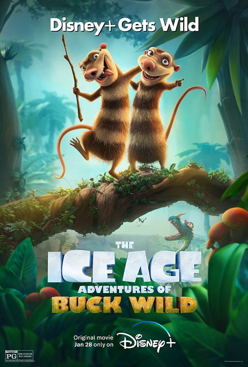 L'Âge de glace : Les aventures de Buck Wild : Affiche