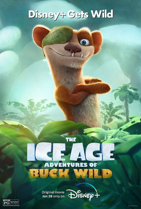 L'Âge de glace : Les aventures de Buck Wild : Affiche