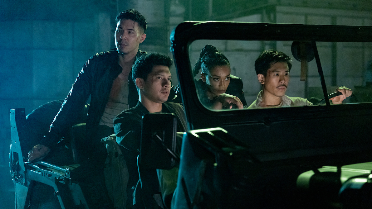 Vengeance aux poings : Photo Pearl Thusi, Iko Uwais, Lewis Tan, Lawrence Kao