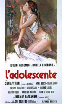 L'adolescente : Affiche