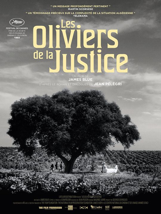 Les Oliviers de la justice : Affiche