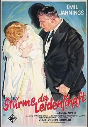 Stürme der Leidenschaft : Affiche