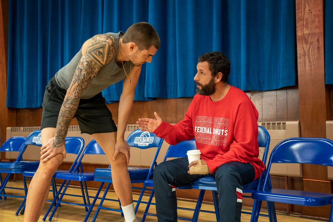 Le Haut du panier : Photo Juancho Hernangómez, Adam Sandler