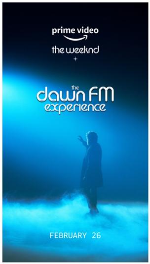 The Weeknd x The Dawn FM Experience : Affiche