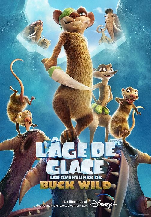 L'Âge de glace : Les aventures de Buck Wild : Affiche