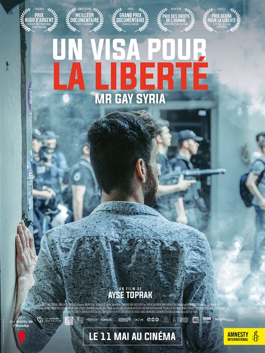 Un visa pour la liberté : Mr. Gay Syria : Affiche