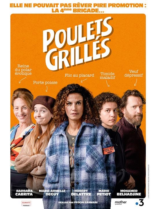 Poulets grillés : Affiche