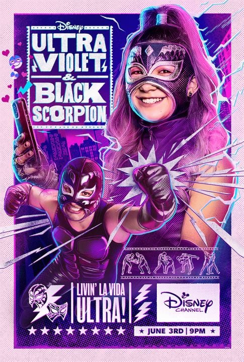 Ultra Violet & Black Scorpion : Affiche