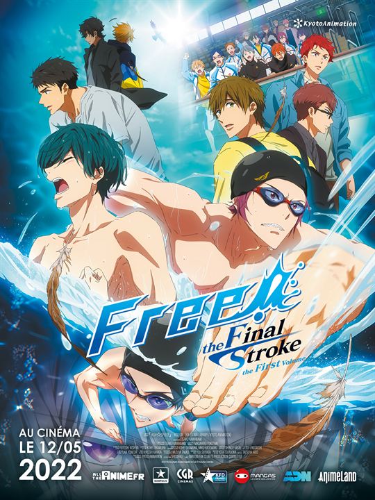 Free ! The Final Stroke - the first volume : Affiche