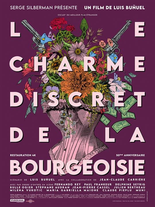 Le Charme discret de la bourgeoisie : Affiche