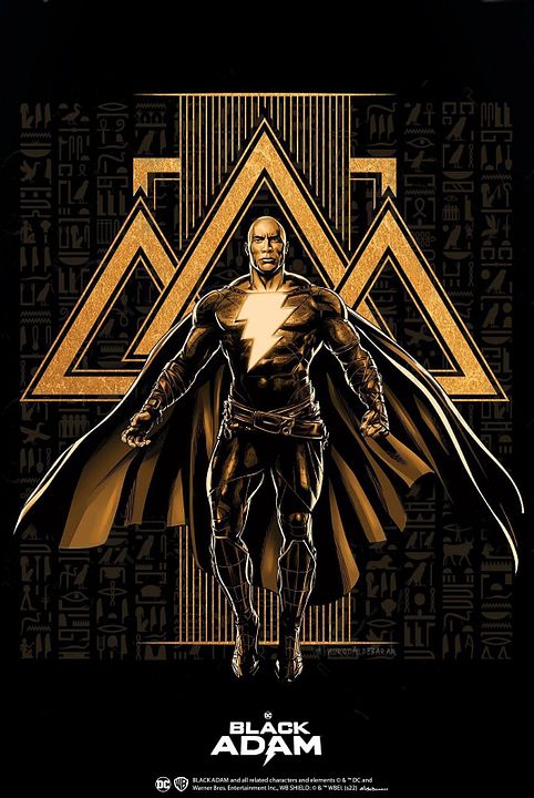 Black Adam : Affiche