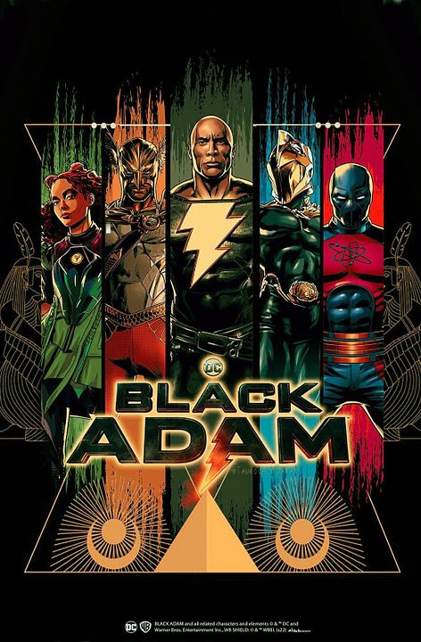 Black Adam : Affiche