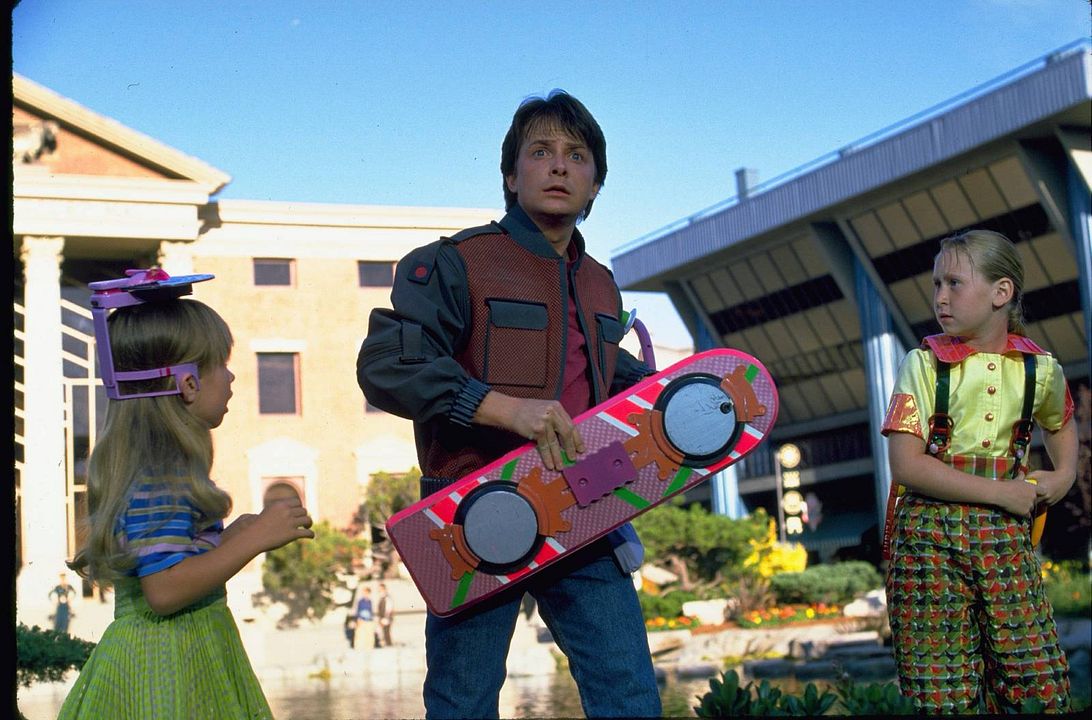 Retour vers le futur II : Photo Michael J. Fox