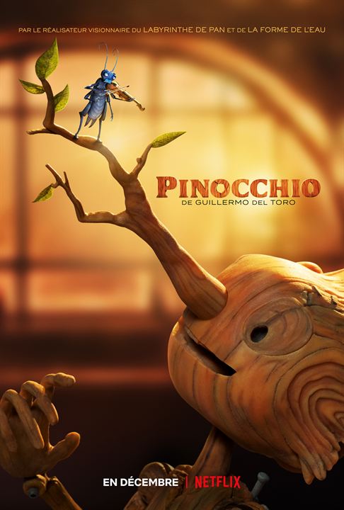 Pinocchio par Guillermo del Toro : Affiche