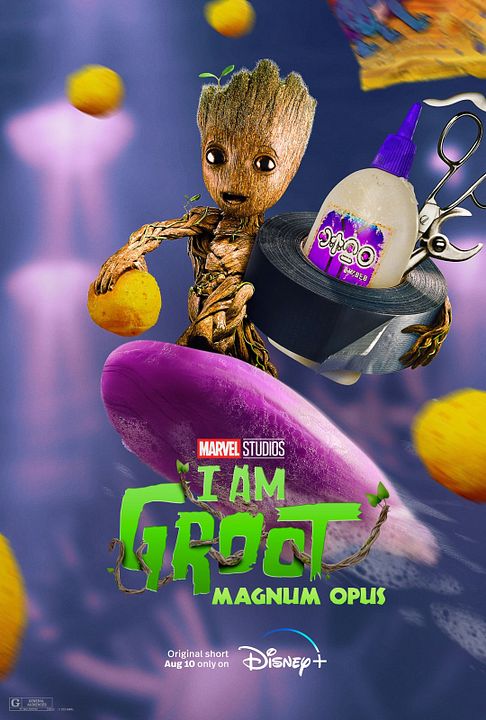 Je s'appelle Groot : L'oeuvre d'art de Groot : Affiche