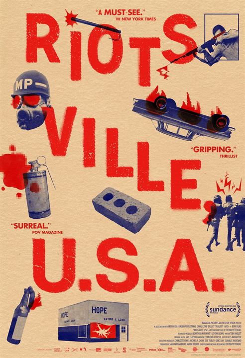 Riotsville, USA : Affiche