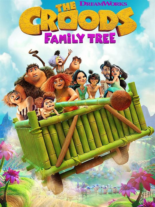 Les Croods (Pré)histoires de famille : Affiche