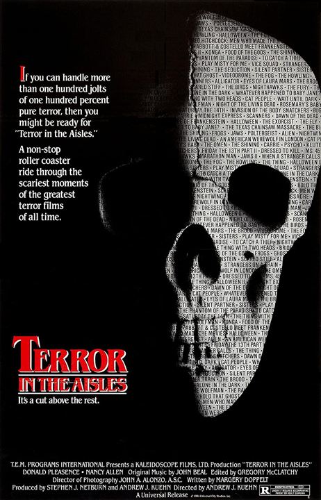 Terror in the Aisles : Affiche
