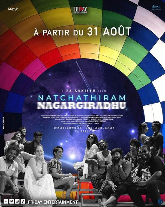 Natchathiram Nagargiradhu : Affiche