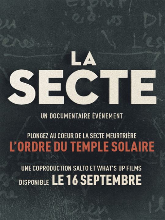 La Secte : Affiche