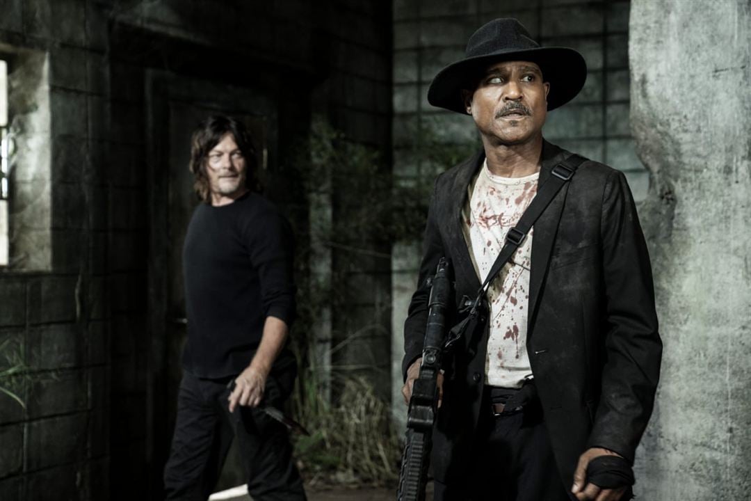 The Walking Dead : Photo Norman Reedus, Seth Gilliam