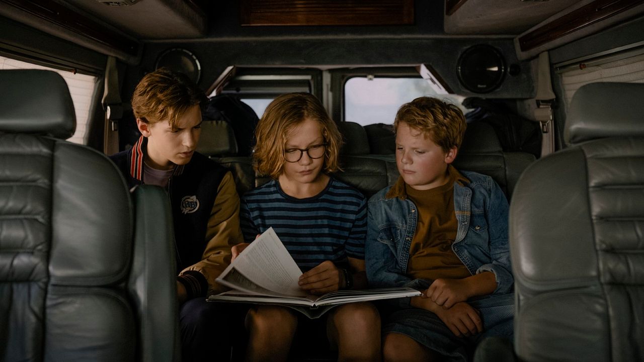 The Three Investigators – Legacy of the Dragon : Photo Julius Weckauf, Nevio Wendt, Levi Brandl