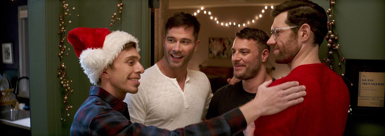 Bros : Photo Ryan Faucett, Luke MacFarlane, Billy Eichner, Brock Ciarlelli