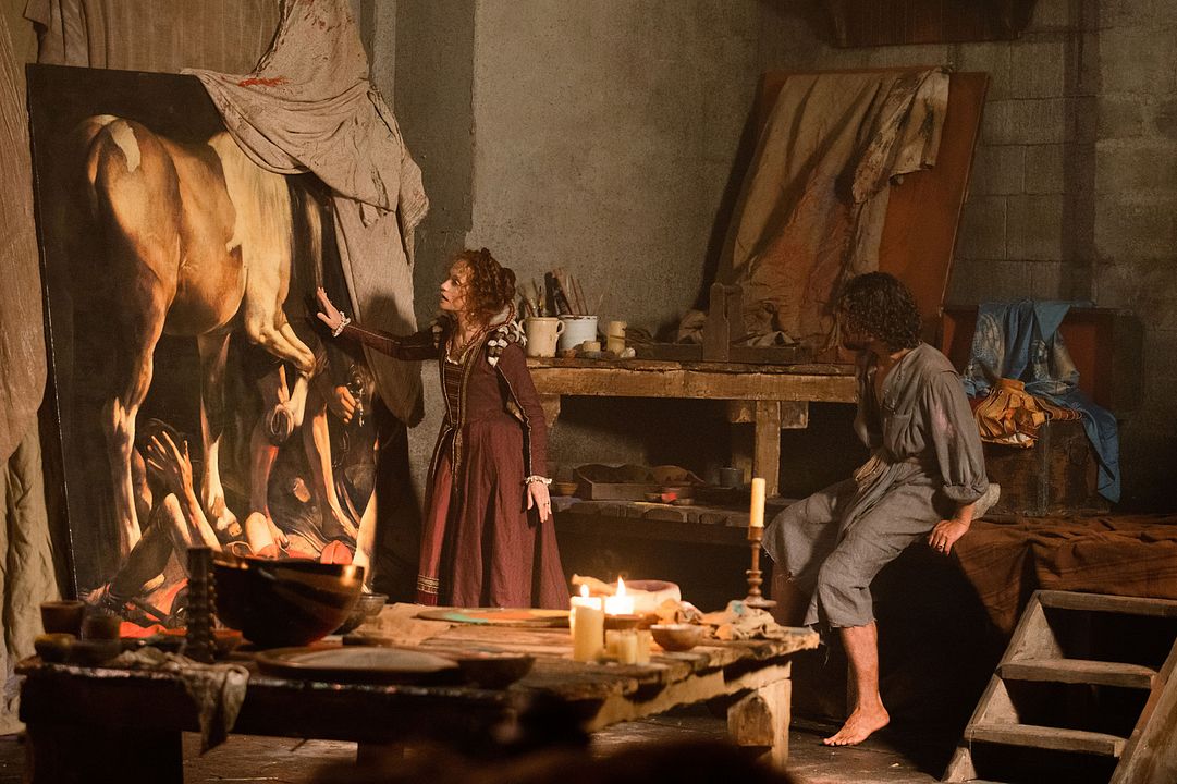 Caravage : Photo Riccardo Scamarcio, Isabelle Huppert