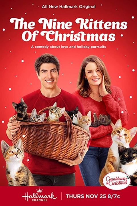 Neuf chatons pour Noël : Affiche