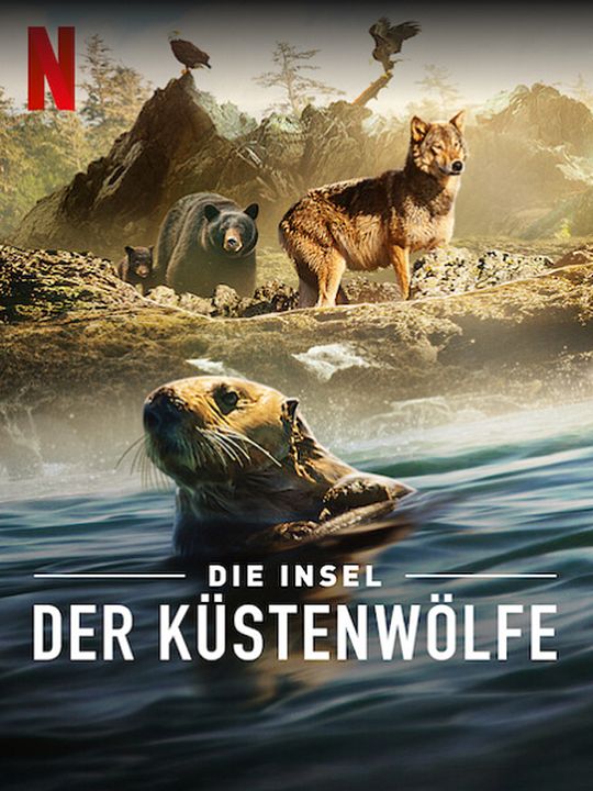 Bienvenue sur l'île des loups : Affiche