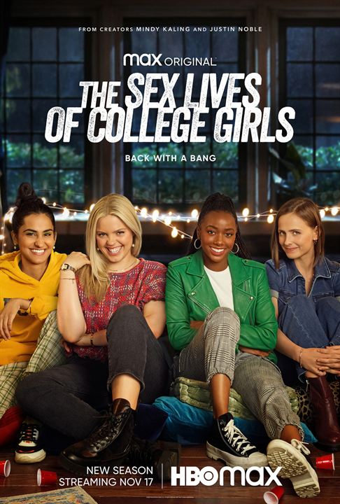 Poster The Sex Lives Of College Girls Saison 2 Affiche 12 Sur 17
