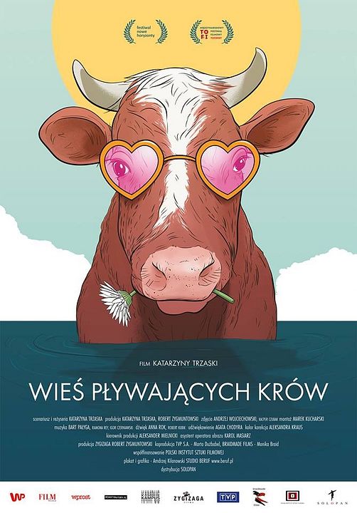 Village of Swimming Cows : Affiche