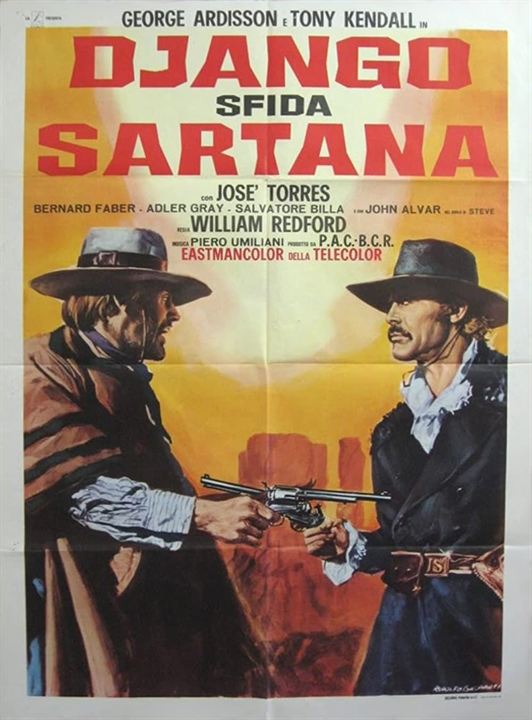Django défie Sartana : Affiche