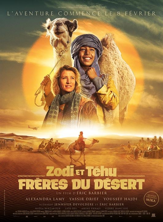 Zodi et Téhu, frères du désert : Affiche