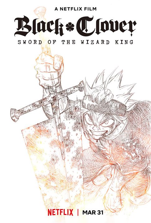 Black Clover : L'épée de l'empereur-mage : Affiche